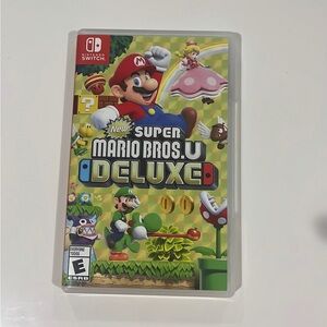 Super Mario Bros U Deluxe Nintendo Switch Game